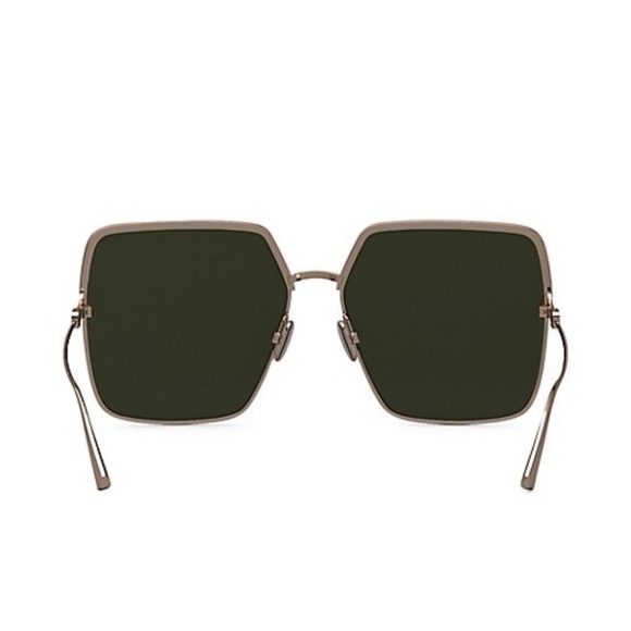 DIOR
EverDior SU Oversized Matte Rose Gold/Green Square Metal Sunglasses - Picture 5 of 5
